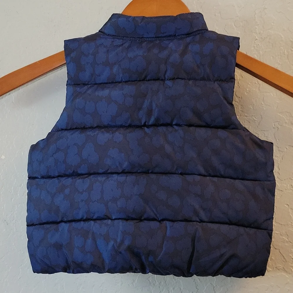 BABY GAP pattern Puffer Vest Toddler 12-18M